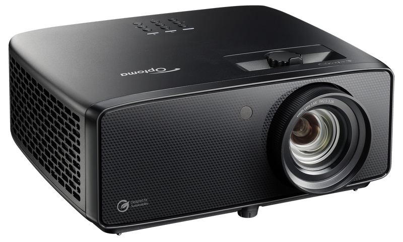 Optoma UHZ58LV Dual Laser 4K UHD Home Cinema Projector with HDR10+, 3000 Lumens