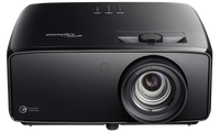 Optoma UHZ58LV Dual Laser 4K UHD Home Cinema Projector with HDR10+, 3000 Lumens
