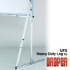 Draper 241305 Ultimate Folding Screen with Heavy-Duty Legs 201 diag. (107x171) - Widescreen [16:10]