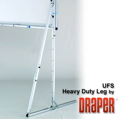 Draper 241305 Ultimate Folding Screen with Heavy-Duty Legs 201 diag. (107x171) - Widescreen [16:10]