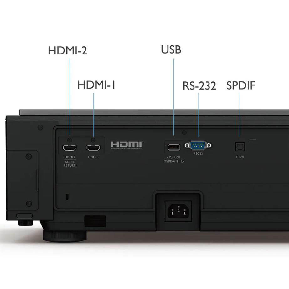 BenQ V7050i 4K Ultra Short Throw Laser Projector Black - Open Box