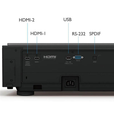 BenQ V7050i 4K Ultra Short Throw Laser Projector Black - Open Box