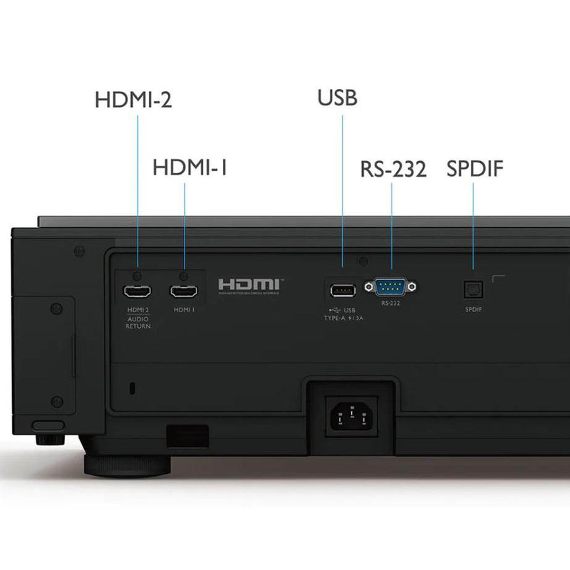BenQ V7050i 4K Ultra Short Throw Laser Projector Black - Open Box