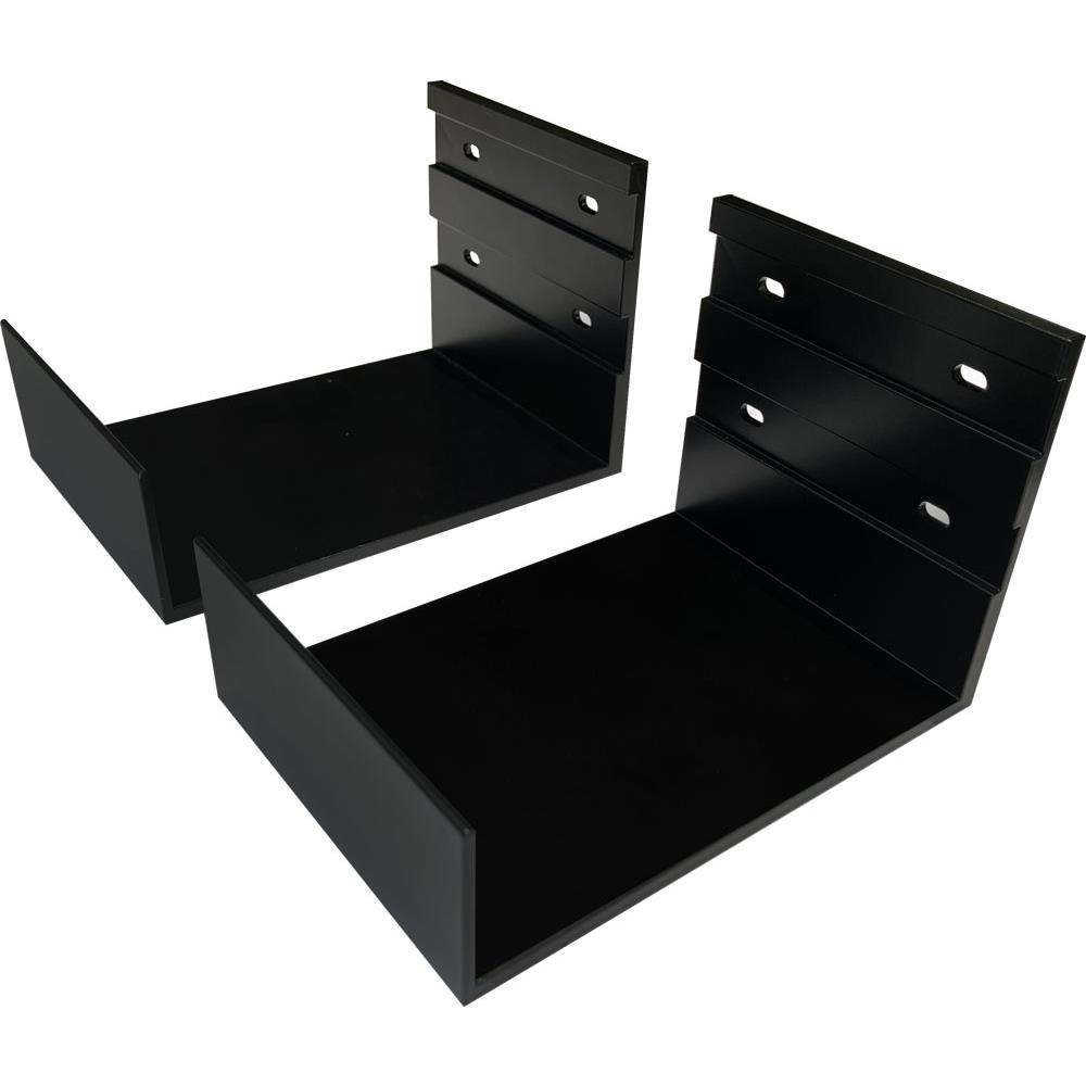 Vividstorm Wall Brackets for Motorized Floor Rising ALR Projector Screen - Black