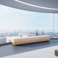Vividstorm VC49GE120C Geneva Motorized UST Laser TV Cabinet - Champagne