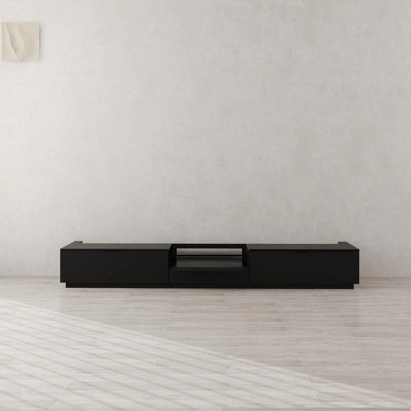 Vividstorm VC69BL100B-EP Berlin Epson Edition Motorized UST Laser TV Cabinet - Black