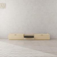 Vividstorm VC69BL100K-EP Berlin Epson Edition Motorized UST Laser TV Cabinet - Oak
