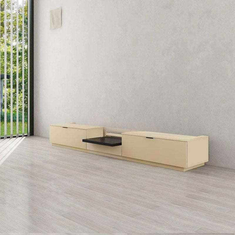 Vividstorm VC69BL100K-EP Berlin Epson Edition Motorized UST Laser TV Cabinet - Oak