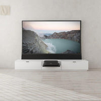 Vividstorm VC69BL100W-EP Berlin Epson Edition Motorized UST Laser TV Cabinet - White