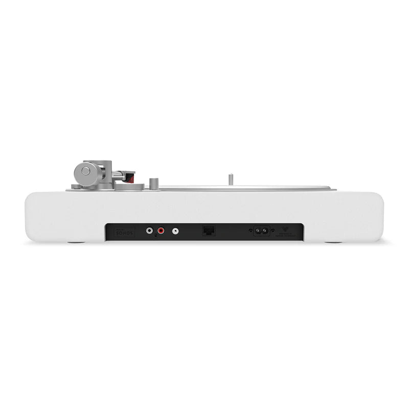Victrola VPT-3000 Stream Pearl Wifi and Bluetooth Turntable (works with Sonos) - White/Silver