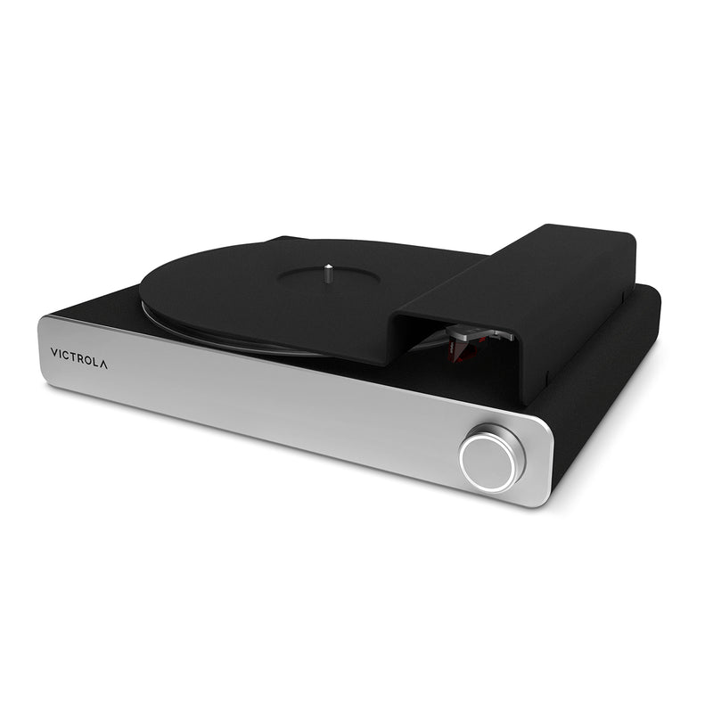 Victrola VPT-3000 Stream Carbon Wifi and Bluetooth Turntable (works with Sonos) - Black/Silver