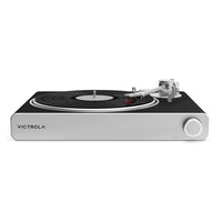 Victrola VPT-3000 Stream Carbon Wifi and Bluetooth Turntable (works with Sonos) - Black/Silver