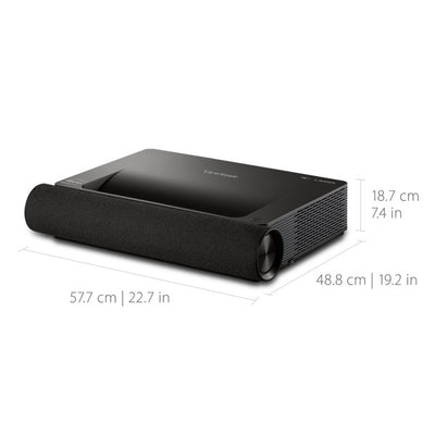 ViewSonic X2000B-4K UHD Ultra Short Throw Projector 2000 Lumen Laser TV With Built-In Harman Kardon Speakers - Open Box