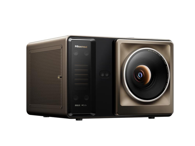 Hisense XR10 4K Triple Laser Smart Projector - 6,000 Lumens, Optical Zoom, Lens Shift, AI Setup, 300” Screen