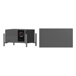 XGIMI TITAN Noir Max + Spectra Projection Shadowscape 115" ALR Fixed Frame Screen Bundle