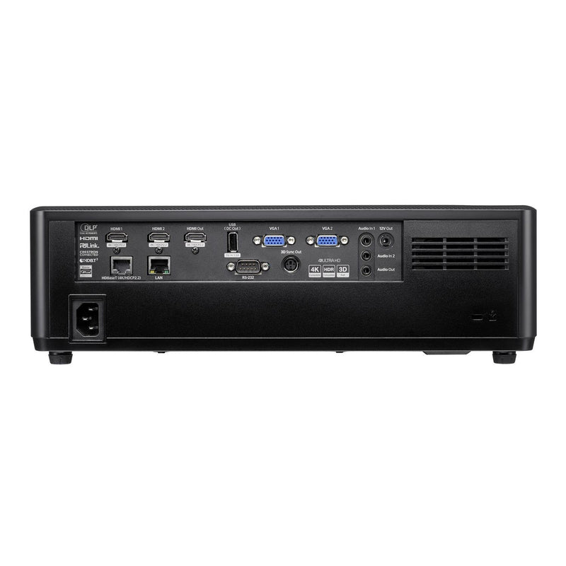 Optoma ZK608TST 4K Professional Installation Short Throw Laser Projector with 6000 Lumens
