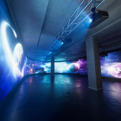 Optoma ZU920TST WUXGA Professional Installation Short Throw Laser Projector with 9800 Lumens