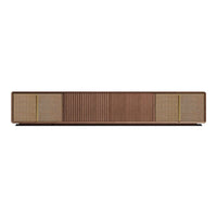 Cinest Core E1 Motorized UST Projector Media Console 102.5" - Brown