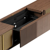 Cinest Core E1 Motorized UST Projector Media Console 102.5" - Brown - image 4