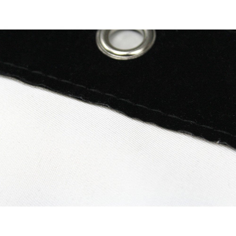 Elite DIY10X10-IPW1145-F GolfSim DIY, Do-it-Yourself ImpactWhite 1145 Golf Impact Screen Material, Includes Metal Grommets, 118.1" x 118.1", Folded Packing