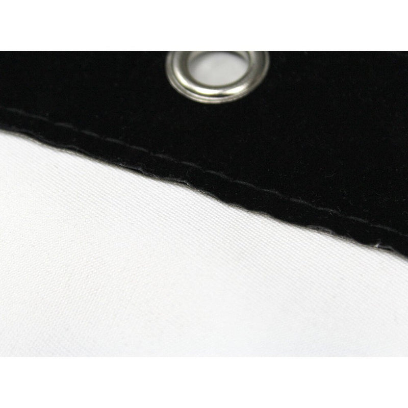 Elite DIY10X10-IPW1145-F GolfSim DIY, Do-it-Yourself ImpactWhite 1145 Golf Impact Screen Material, Includes Metal Grommets, 118.1" x 118.1", Folded Packing