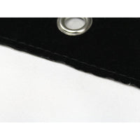 Elite DIY10X8-IPW1145-F GolfSim DIY, Do-it-Yourself ImpactWhite 1145 Golf Impact Screen Material, Includes Metal Grommets, 118.1" x 96.5", Folded Packing