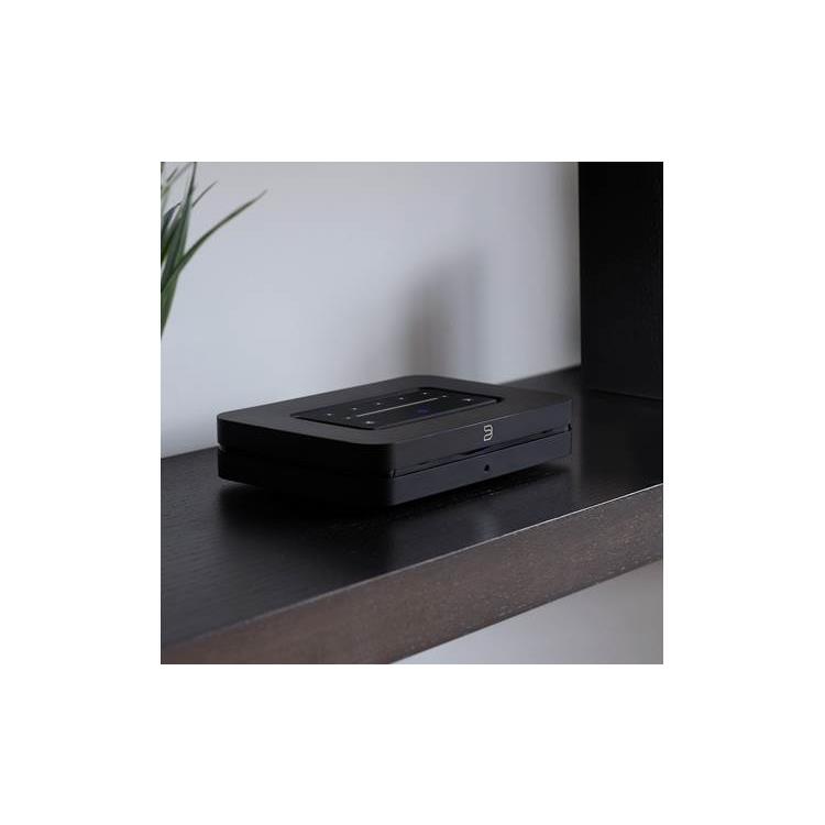 Bluesound NODE Streaming music player with built-in Wi-Fi, Apple AirPlay 2 and Bluetooth (Black)