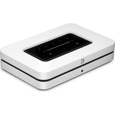 Bluesound NODE Streaming music player with built-in Wi-Fi, Apple AirPlay 2 and Bluetooth (White)