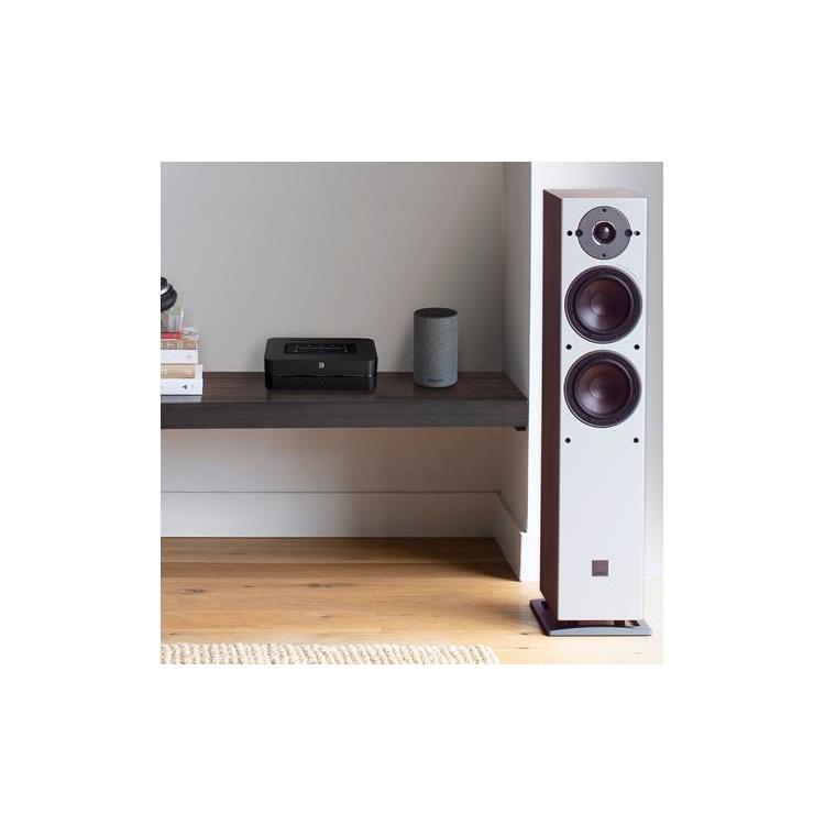 Bluesound POWERNODE Streaming music player with built-in stereo amplifier, Wi-Fi, Bluetooth and Apple AirPlay 2 (Black)