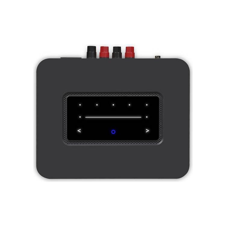 Bluesound POWERNODE Streaming music player with built-in stereo amplifier, Wi-Fi, Bluetooth and Apple AirPlay 2 (Black)