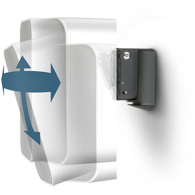 Bluesound PULSE FLEX Wall Mount Bracket (Black, Single)