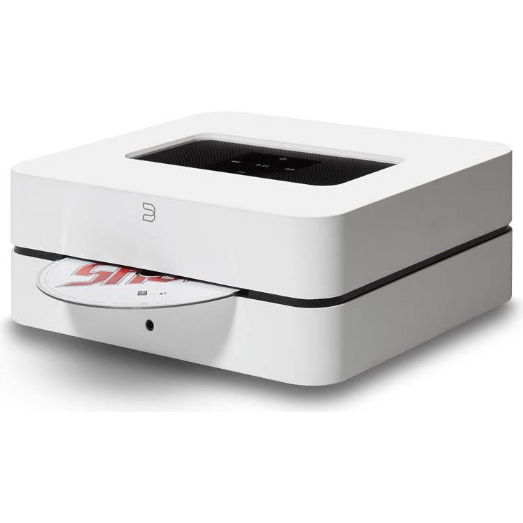 Bluesound VAULT 2i Streaming music player with 2TB drive, CD ripper, Apple AirPlay 2 and Bluetooth (White)