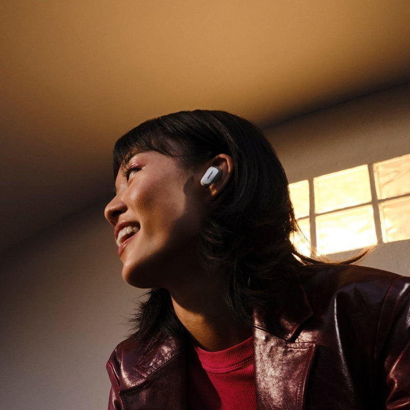 Bose QuietComfort Ultra True Wireless Noise Cancelling In-Ear Earbuds-White