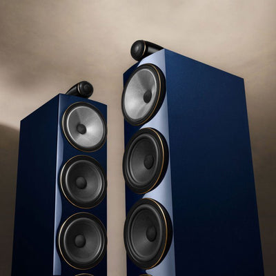 Bowers & Wilkins 3-Way Floorstanding Speaker 702 Series S3 Signature in Midnight Blue Metallic - FP43575