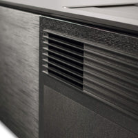 Salamander Designs Chicago 245 Cabinet for integrated Hisense L9Q UST Projector - Black Oak - C2/HSE1UST/245CH/BK