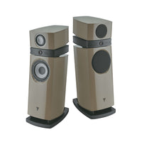 Focal Scala Utopia EVO M High-End 3-Way Floorstanding Hi-Fi Speaker (Warm Taupe High Gloss)