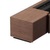 Cinest Core A1 Motorized UST Projector Media Console 90.5" - Brown - image 8
