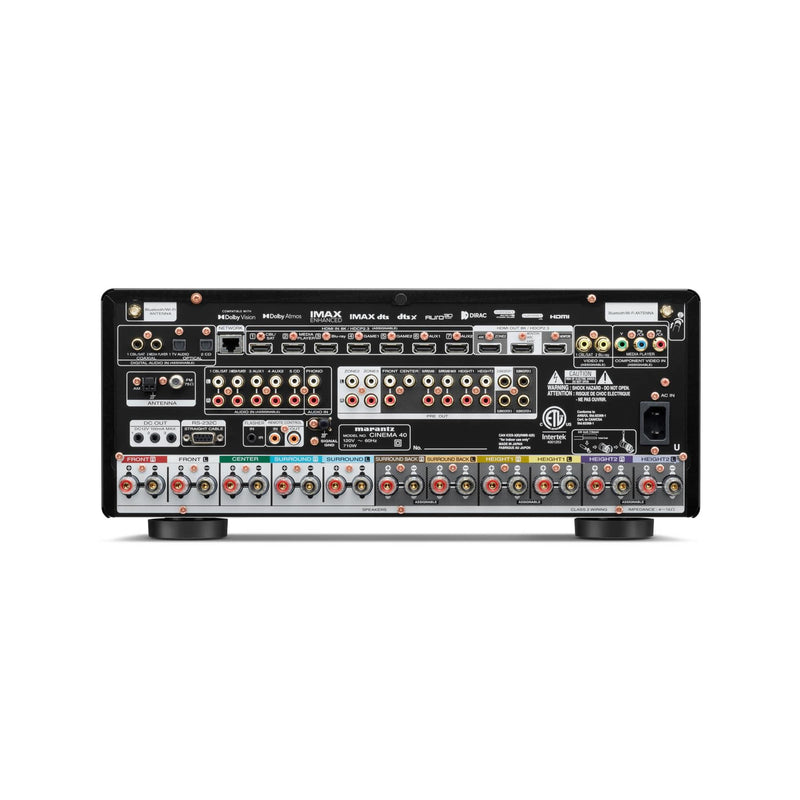 Marantz Cinema 40 Reference 9.4 Channel AV Receiver with 125W, 8K And 7 HDMI Inputs
