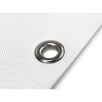 Elite DIY10X10-IPW1145-F GolfSim DIY, Do-it-Yourself ImpactWhite 1145 Golf Impact Screen Material, Includes Metal Grommets, 118.1" x 118.1", Folded Packing