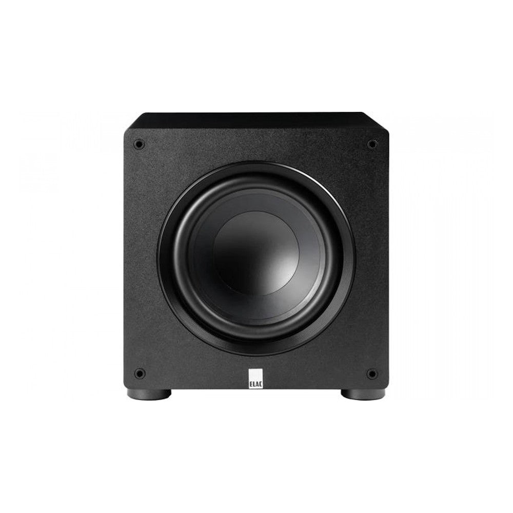 ELAC Varro PS350-BK Premium 12" powered subwoofer with Bluetooth app control and Auto EQ