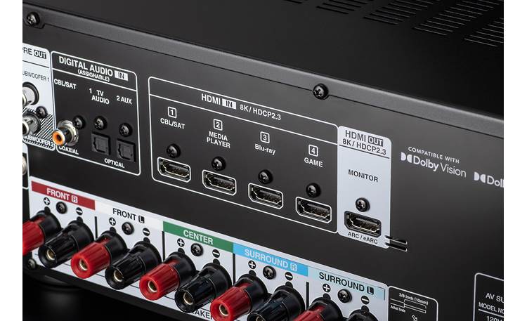 Denon AVR-S570BT 5.2-Channel A/V Receiver - AVR-S570BT