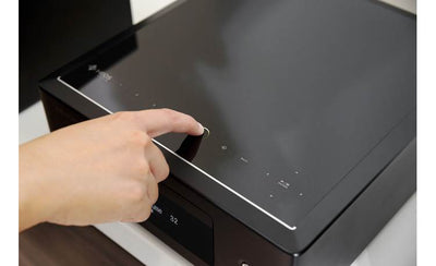 Denon CEOL RCD-N12 Compact stereo receiver with built-in CD player, tuner, Bluetooth, Apple AirPlay 2, and HEOS streaming - RCDN12BKE3