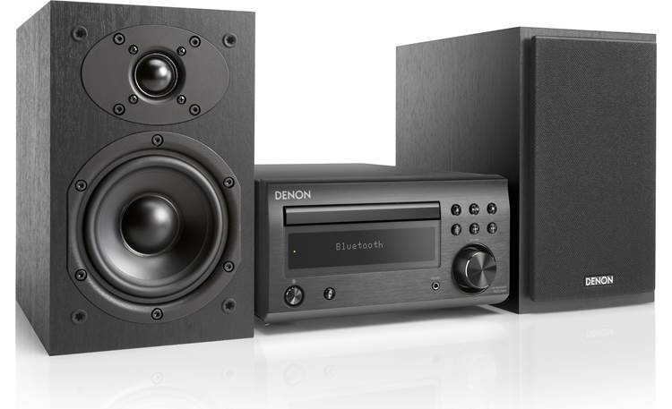 Denon D-M41SBK CD/FM micro desktop stereo system with Bluetooth - DM41SBKE3