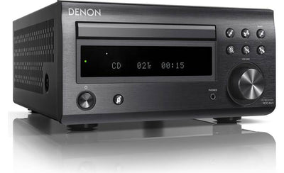 Denon D-M41SBK CD/FM micro desktop stereo system with Bluetooth - DM41SBKE3