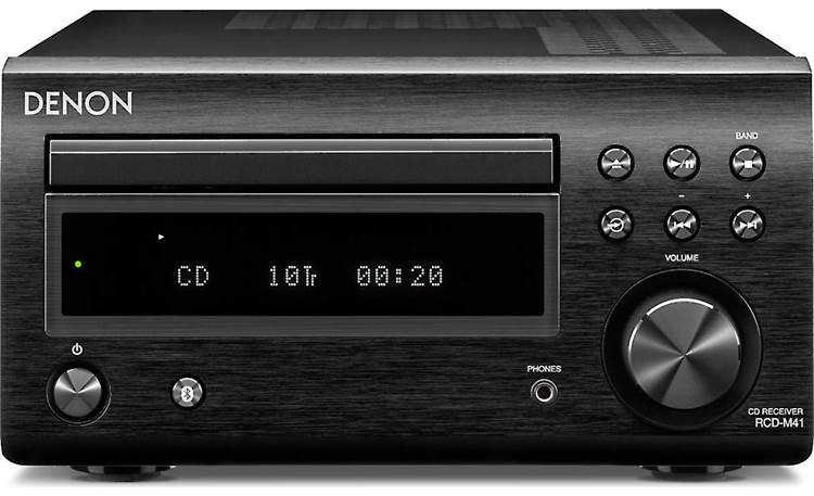 Denon D-M41SBK CD/FM micro desktop stereo system with Bluetooth