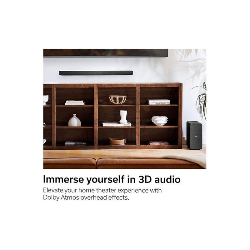 Denon DHT-S517 Powered 3.1.2 channel sound bar and wireless subwoofer system with built-in Bluetooth&reg and Dolby Atmos - DHTS517