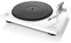 Denon DP-400 Semi-automatic belt-drive turntable with pre-mounted cartridge and built-in phono preamp (White) - DP400WTEM