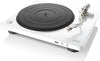 Denon DP-450USB Semi-automatic belt-drive turntable with pre-mounted cartridge, USB output and built-in phono preamp (White) - DP450USBWTEM