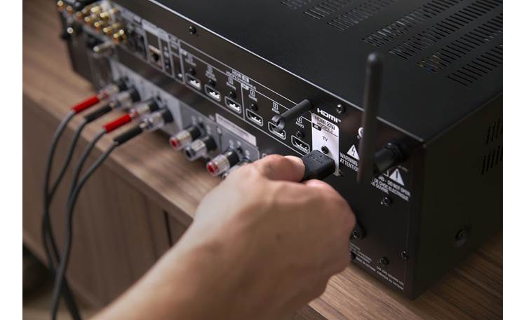Denon DRA-900H Stereo receiver with built-in Wi-Fi, Bluetooth, Apple AirPlay 2, HDMI, and HEOS Built-in - DRA900HBKE3