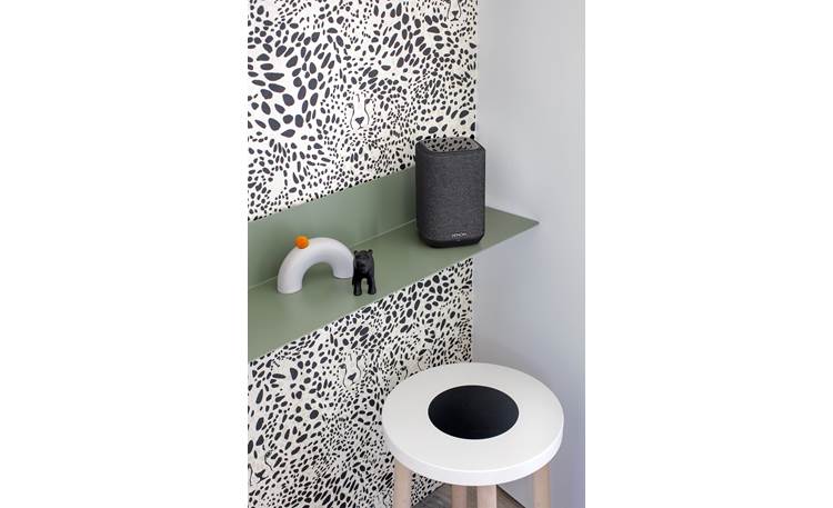 Denon Home 150 Wireless powered speaker with HEOS Built-in, Bluetooth, Amazon Alexa, and Apple AirPlay 2 (Black) - DENONHOME150BK